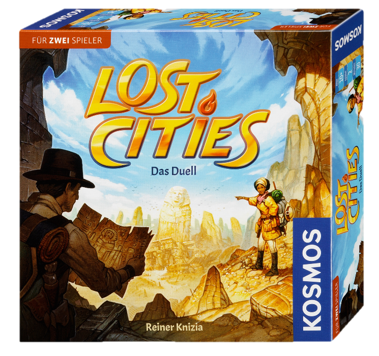 Lost Cities (Das Duell)- Taktisches Kartenspiel für 2 von Kosmos