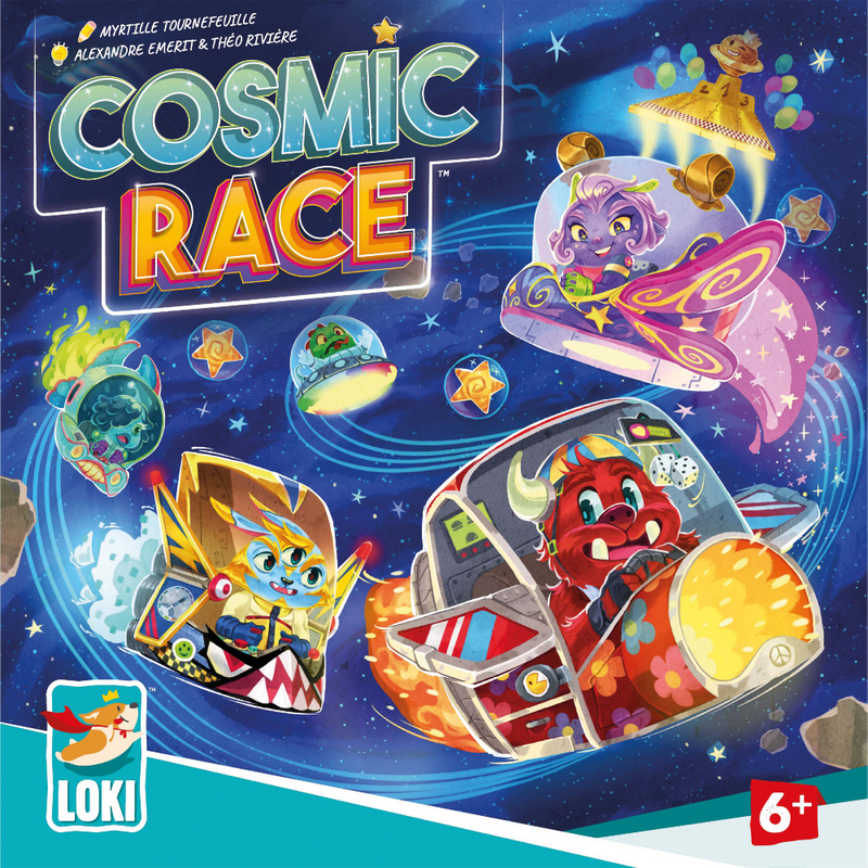 Cosmic Race - Cooles Gedächtnis-Wettrennen für (Vor-) Schulkinder