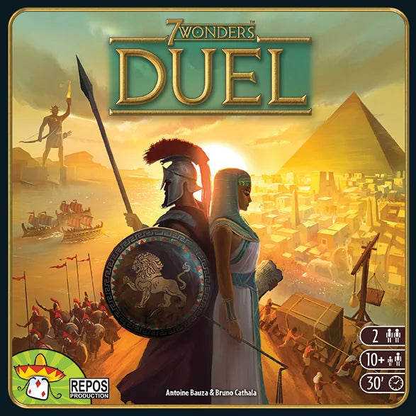 7 Wonders Duel - DER Strategie-Spieletipp für 2 Personen ab 10 Jahre