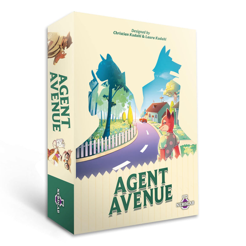 Agent Avenue - Spannendes Spionage-Kartenlegespiel für zwei