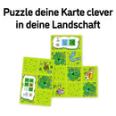 Confusing Lands - Kartenlege- und Puzzlespiel für für 1 und 2 Spieler