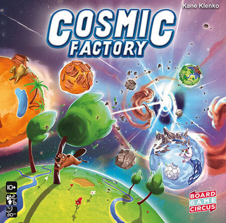 Cosmic Factory - Schnelles Legespiel für Familien