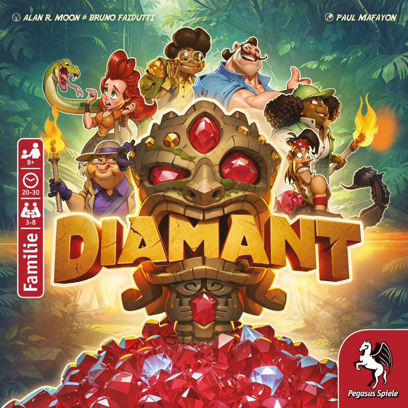 Diamant - Der Push-Your-Luck Klassiker in der Neuauflage