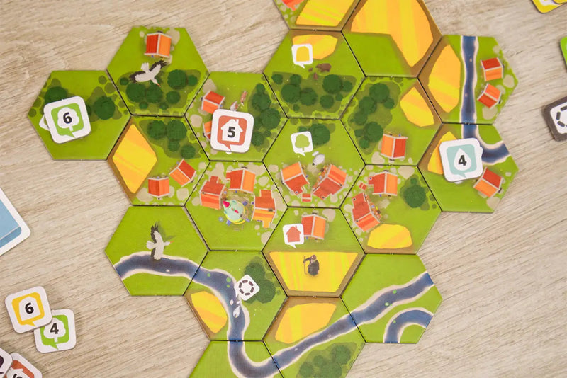 Dorfromantik Leichtes Gepäck - Das Spiel des Jahres 2023 für Unterwegs