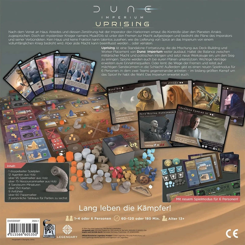 Dune: Imperium Uprising - Dune Imperium mit neuen Optionen