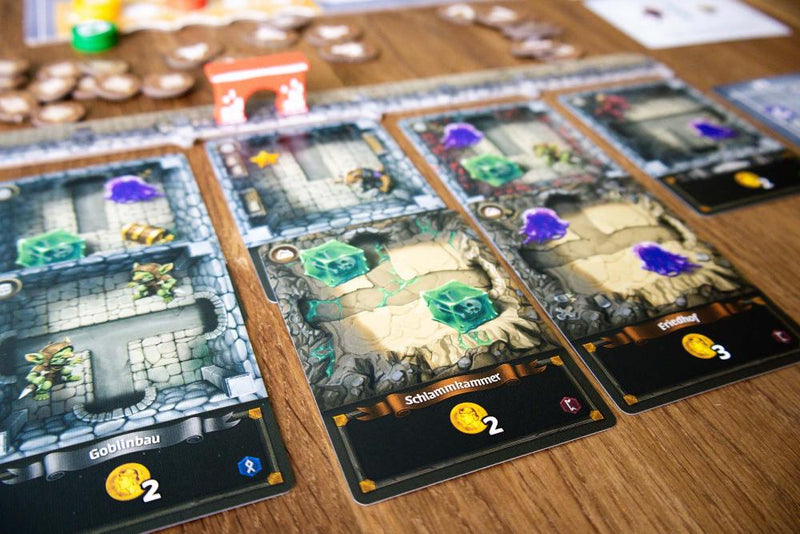 Dungeon Designer - Anspruchsvolleres Legespiel für Familien mit älteren Kindern