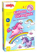 Einhorn Glitzerglück - Kleines Würfel-Laufspiel für Mädchen ab 3 Jahre