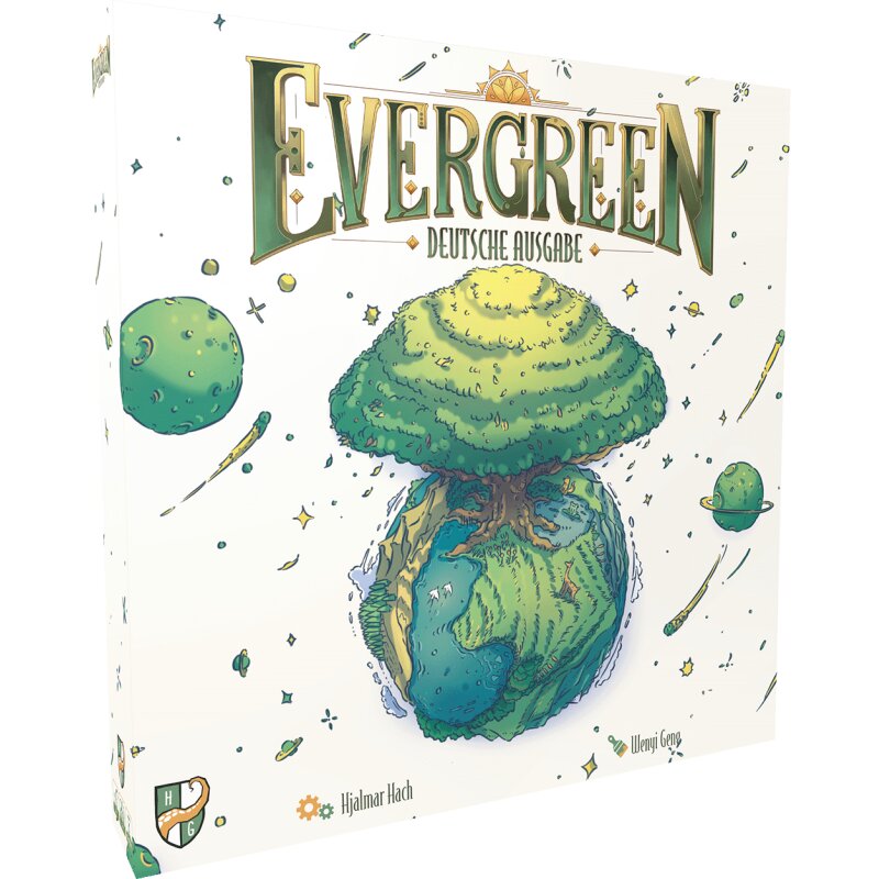 Evergreen - Wunderschönes abstraktes Strategiespiel