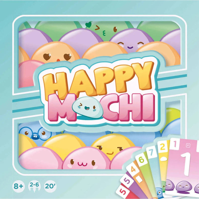 Happy Mochi - Kurzweiliges buntes Kartenspiel für die ganze Familie