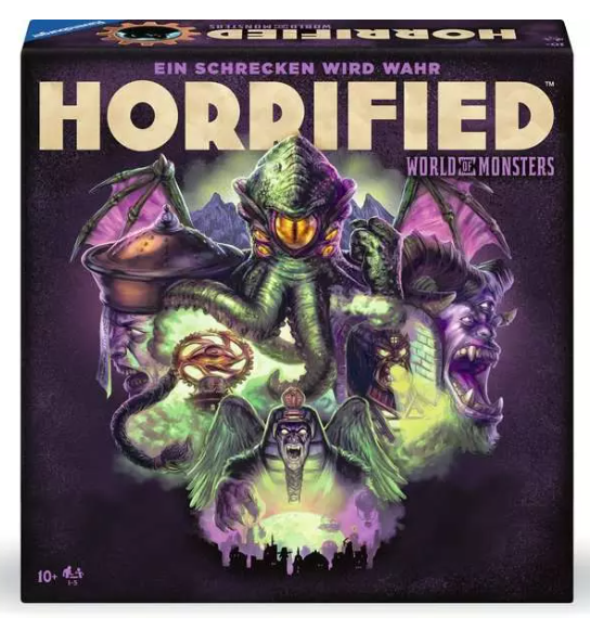 Horrified World of Monsters - Kooperatives Horror-Spiel für Familien