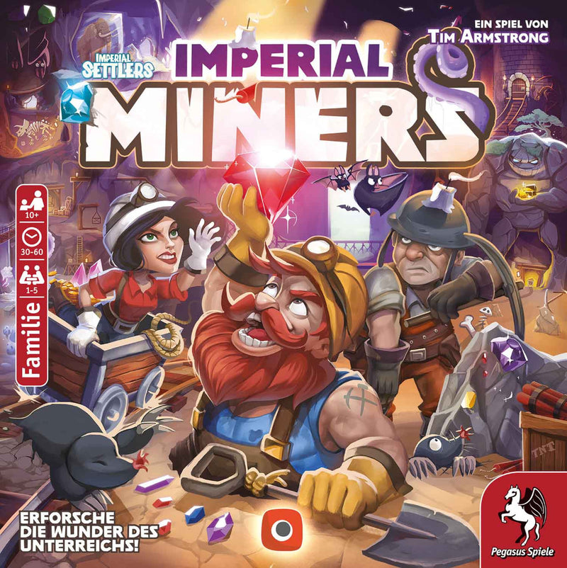 Imperial Miners - Gehobenes Familienspiel im Imperial-Kosmos