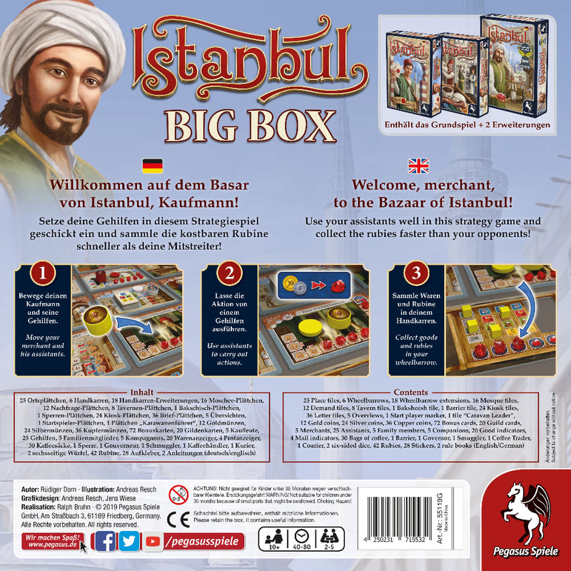 Istanbul Big Box - Das Kennerspiel 2014 in der Gesamtausgabe