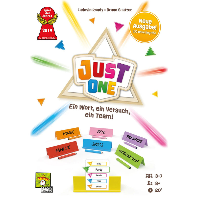 Just One - Das Spiel des Jahres 2019 in der Neuauflage