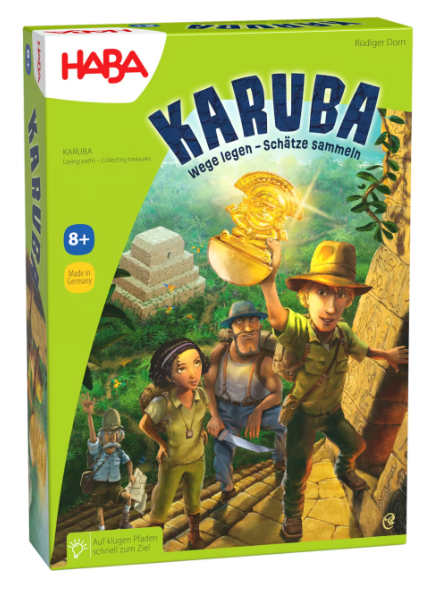 Karuba - Legespiel mit Wettlauf-Charakter für die ganze Familie