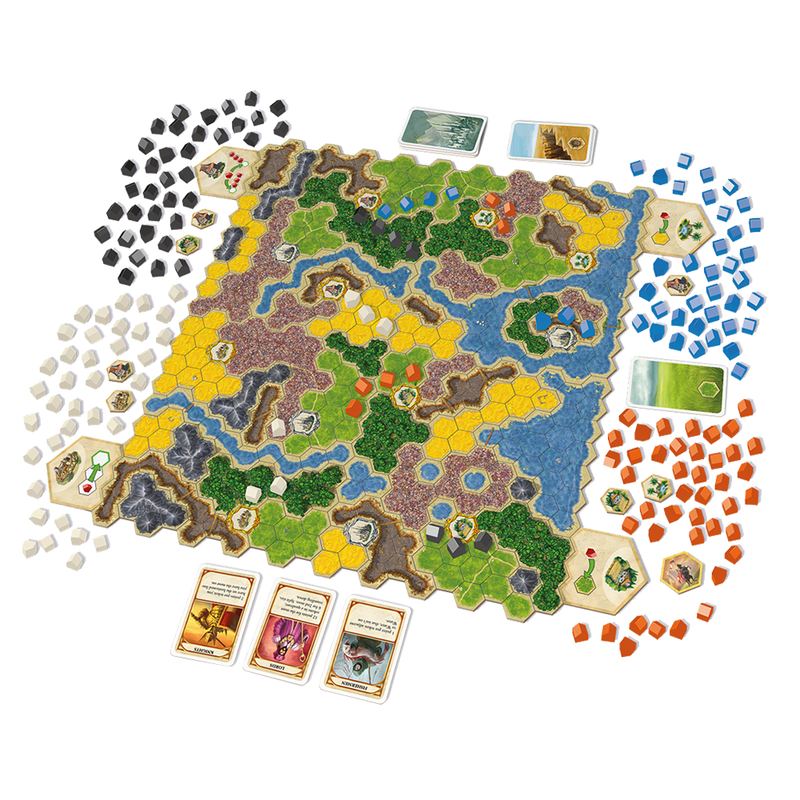 Kingdom Builder - Schnell gespieltes einfaches Familienspiel