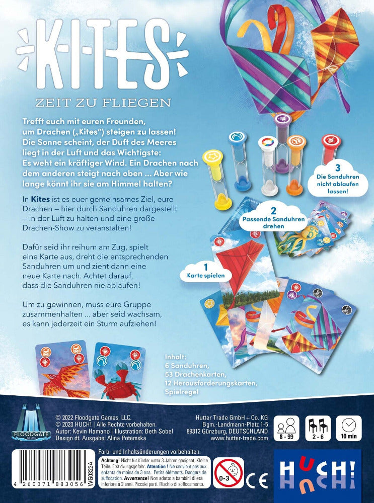 Kites - Kooperatives schnelles Kartenspiel