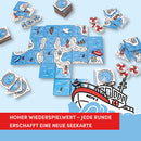 Leuchtturm voraus! inkl. der Erweiterung Schiffe & Strände - Kooperatives Plättchenlege-Puzzle