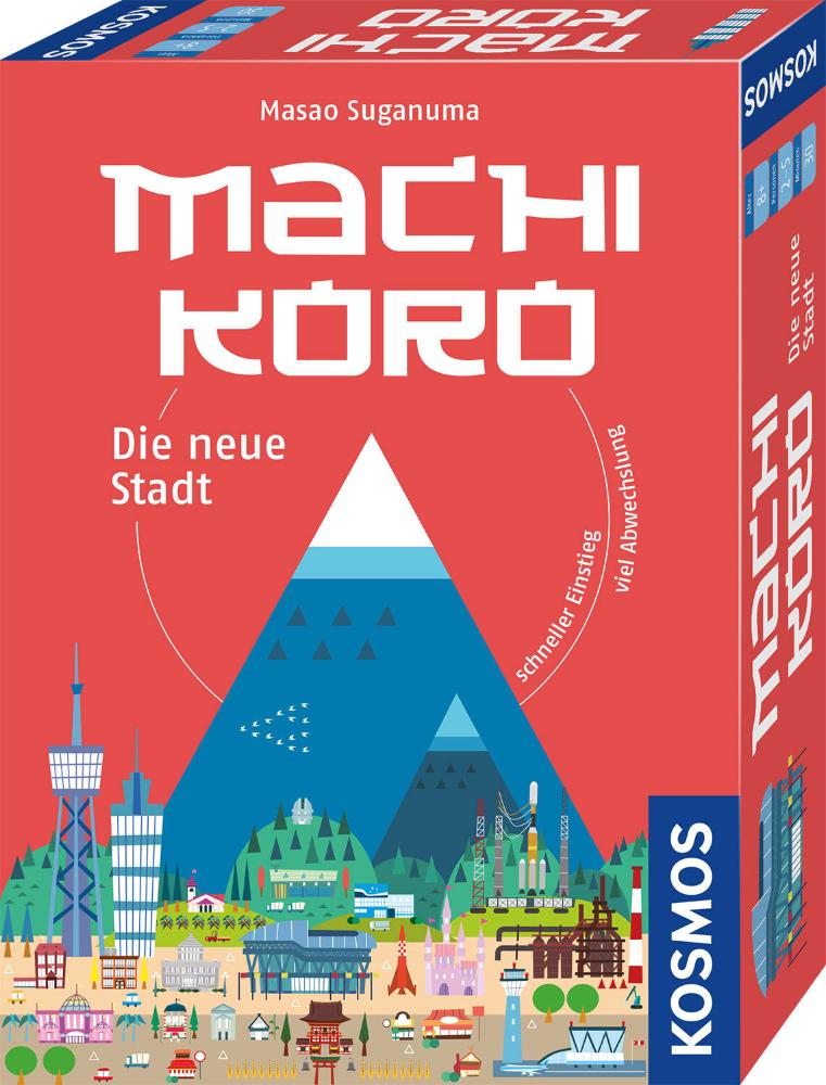 Machi Koro die neue Stadt - Das beste Kartenspiel für Monopoly-Fans