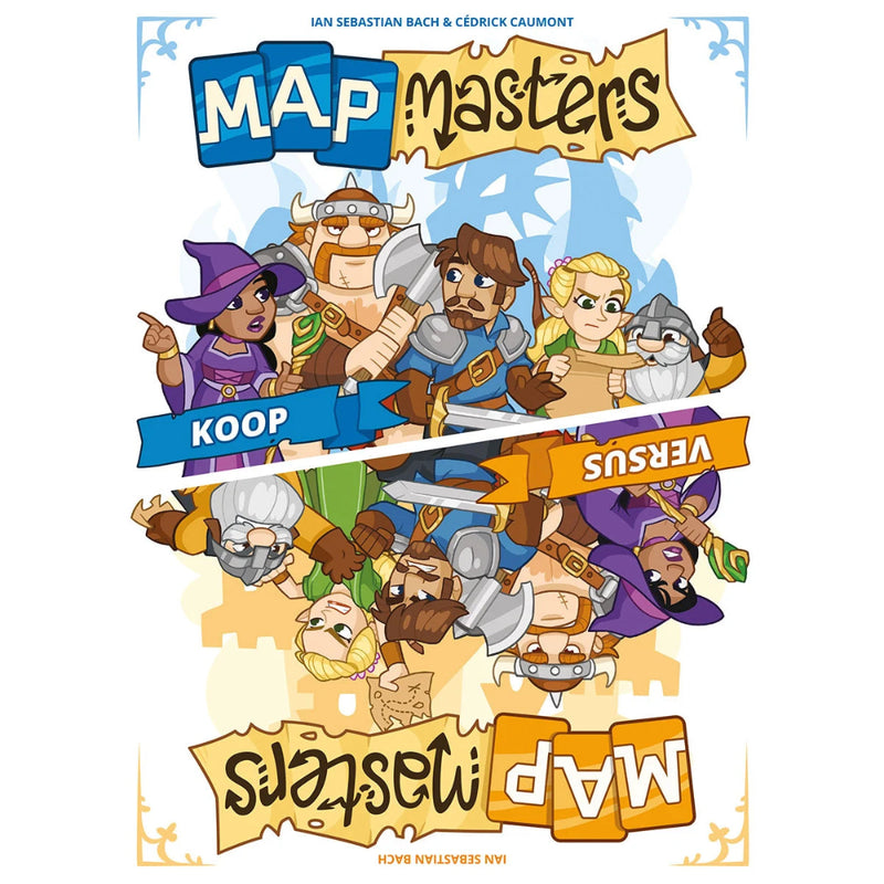 Map Masters - Familienfreundliches Deckbau-Puzzle