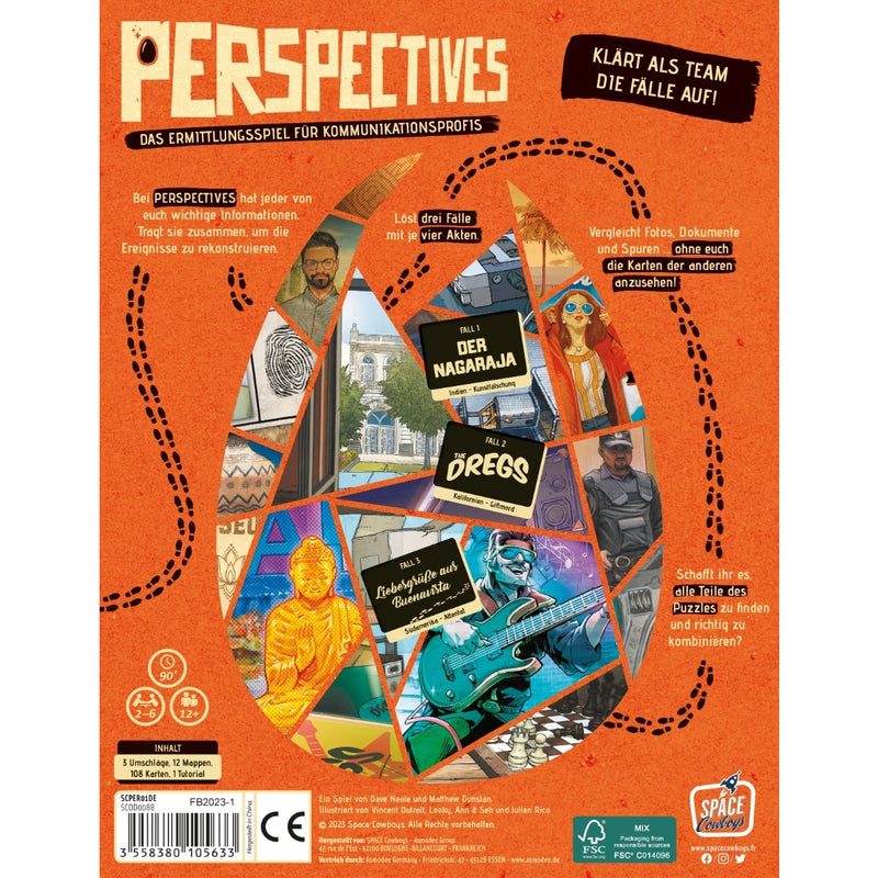 Perspectives - Drei Rätselfälle in je vier Akten