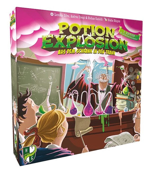 Potion Explosion (2nd Edition) - Murmeliges Sammelspiel für Familien