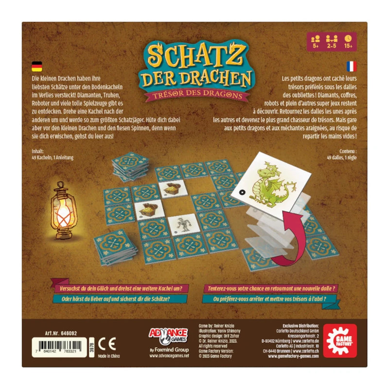 Schatz der Drachen - Memospiel mit spannendem Twist