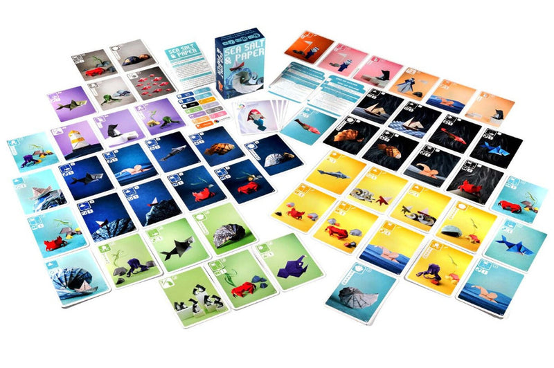 Sea, Salt & Paper - Wunderschönes Kartensammelspiel in Origami-Optik