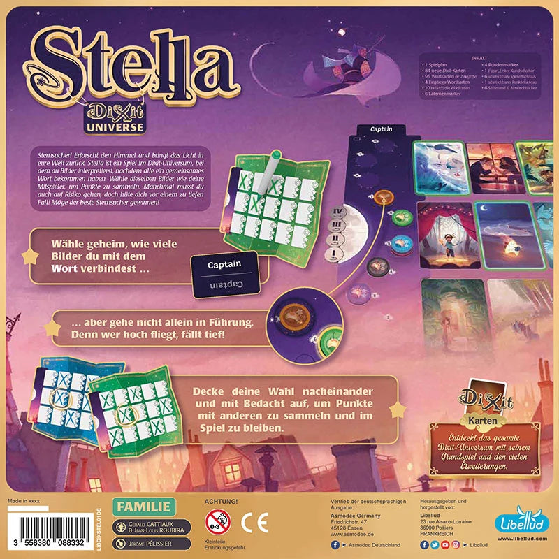 Stella - Ein kreatives Spiel im Dixit-Universum für Familien