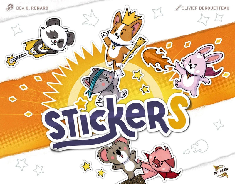 Stickers - Kartenspiel für Klebefans