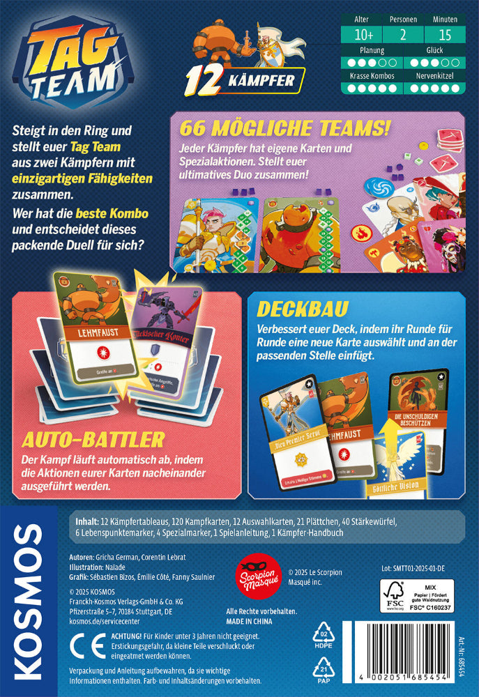 Tag Team - Strategischer Deckbau-Autobattler mit Twist