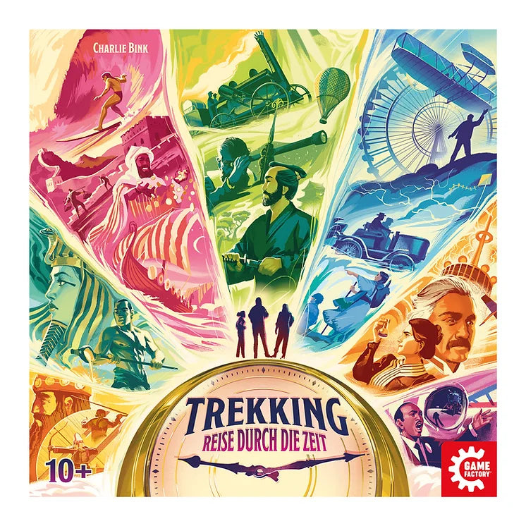 Trekking: Reise durch die Zeit - Familienspiel, das Wissen schafft