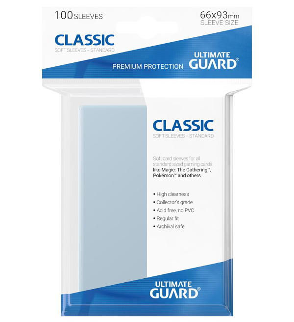 Ulitmate Guard Classic Soft Sleeves Standard - Pack mit 100 Stück