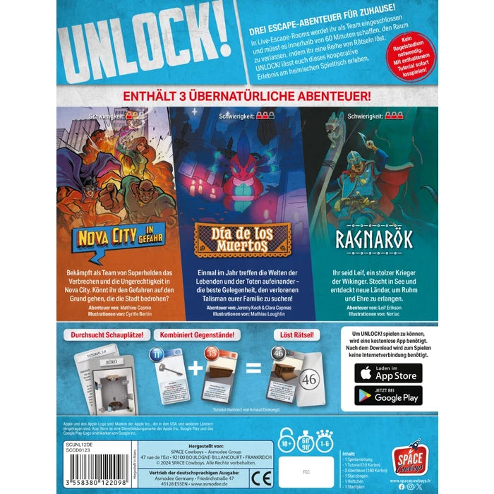 Unlock! Supernatural Adventures - Drei neue übernatürliche Unlock!-Abenteuer