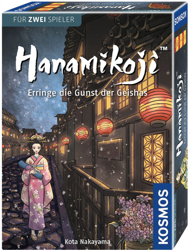 Hanamikoji - Intensives Kartenspiel für 2 Personen