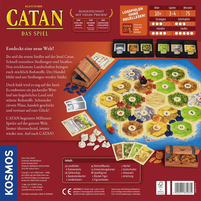 Catan - Der Klassiker unter den modernen Familienspielen