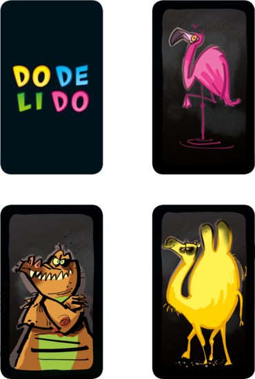 Dodelido - Schnelles lustiges Kartenspiel für die ganze Familie