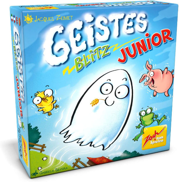 Geistesblitz Junior - Farbenfrohes Reaktionsspiel für Kinder ab 4 Jahre
