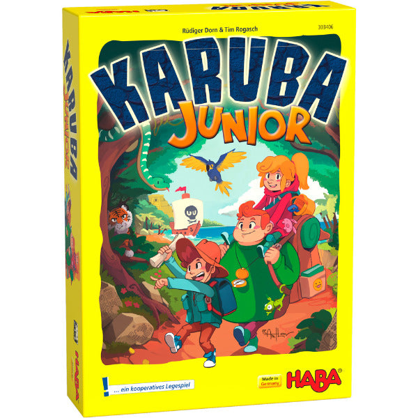 Karuba Junior - Erstes spannendes Legespiel für Kinder ab 3 Jahre