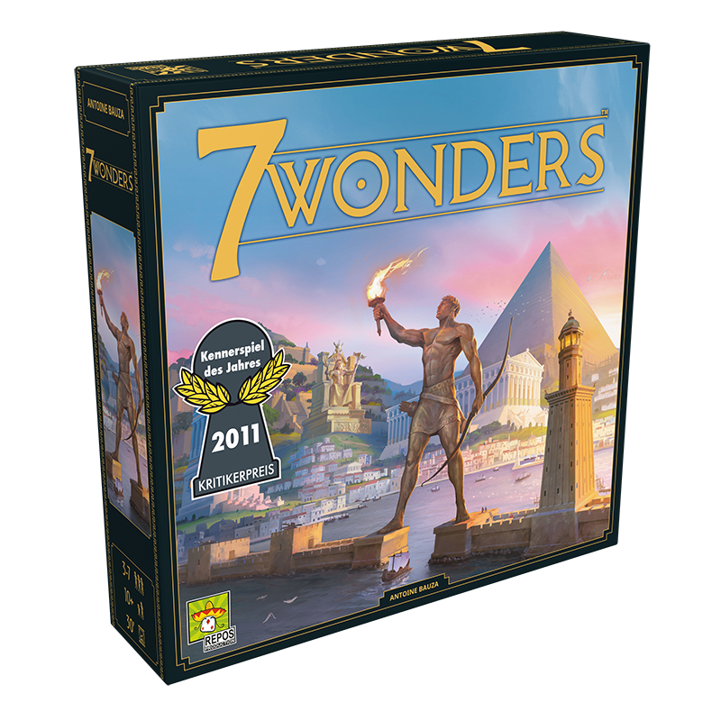 7 Wonders - Das Spiel mit den meisten Auszeichnungen weltweit!