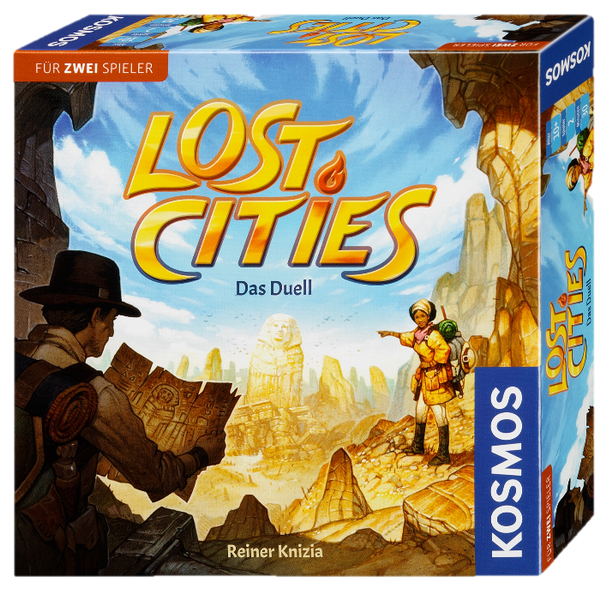 Lost Cities (Das Duell)- Taktisches Kartenspiel für 2 von Kosmos
