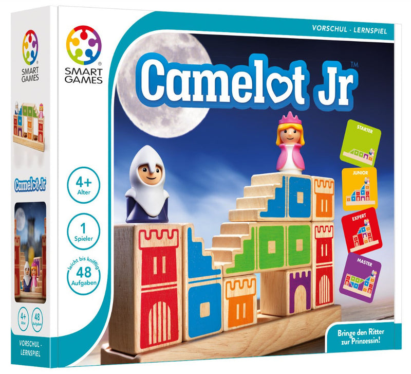 Camelot Junior - Kobelspiel mit Bausteinen für Kinder ab 4