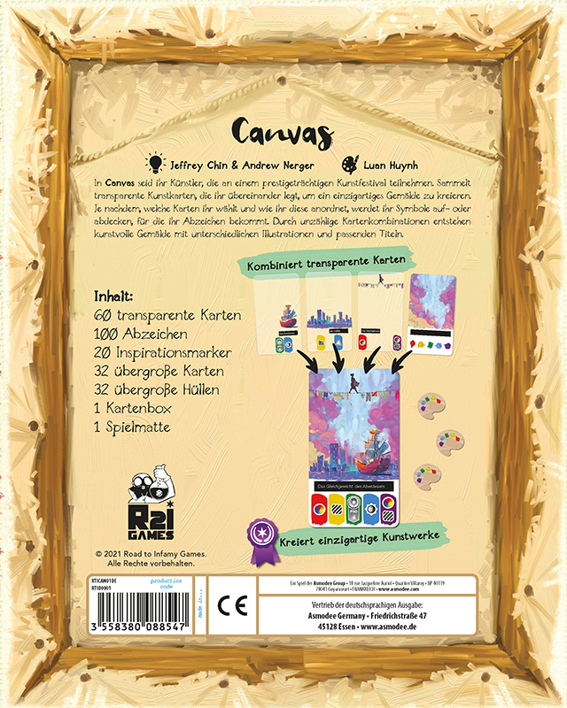 Canvas - Ein Spiel (nicht nur) für Kunstliebhaber