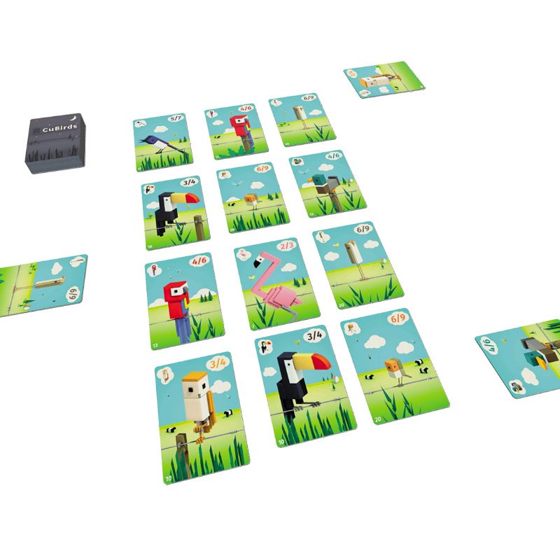 CuBirds - Kartenspiel wie Rommé für Familien