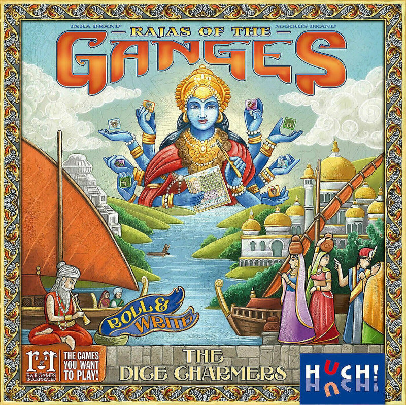 Rajas of the Ganges - The Dice Charmers   - Strategisches Würfelspiel