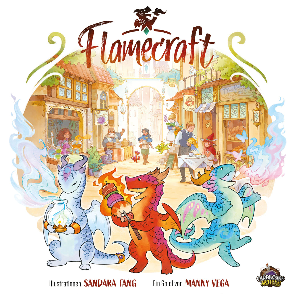 Flamecraft - Bezauberndes gehobenes Familienspiel