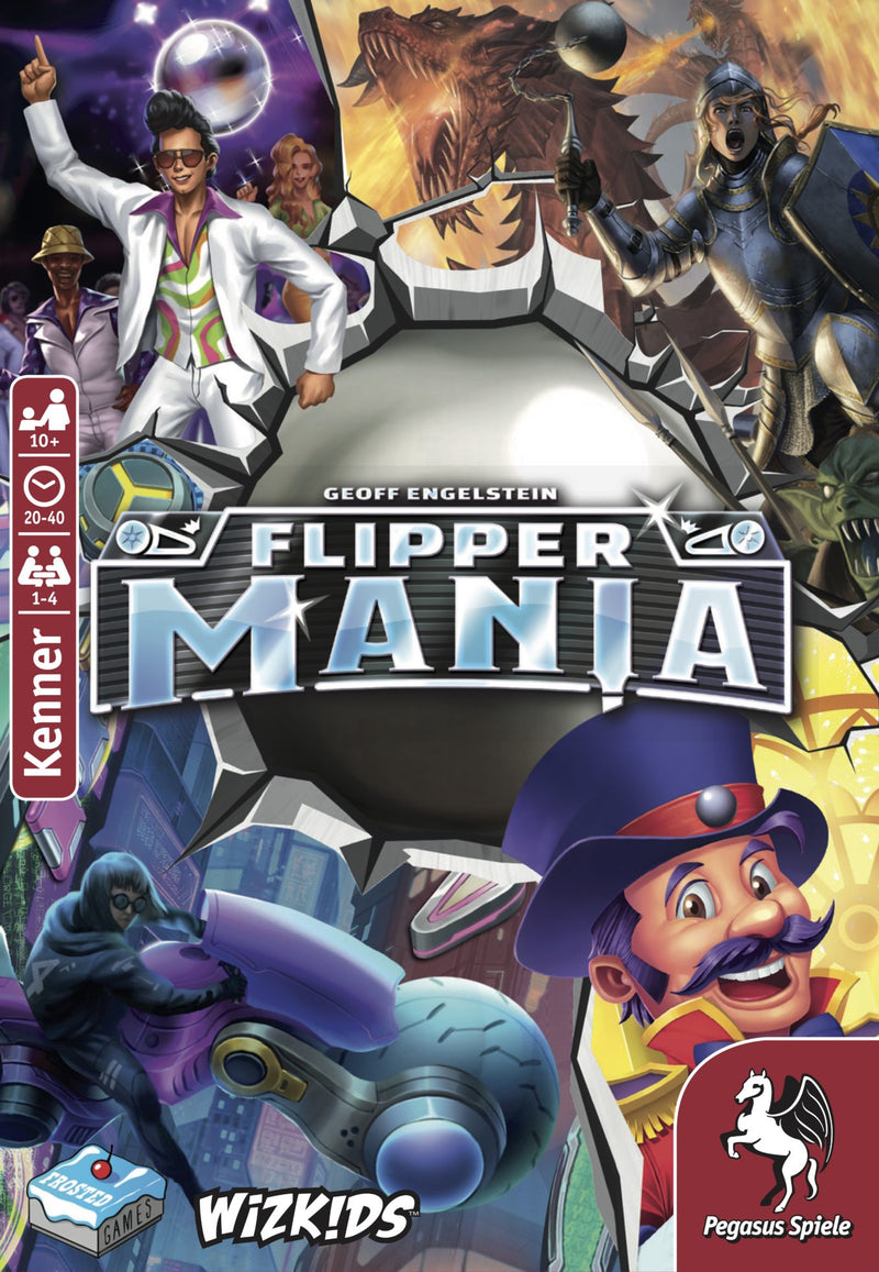 Flippermania - Ausgezeichnetes Solospiel für Flipperfans