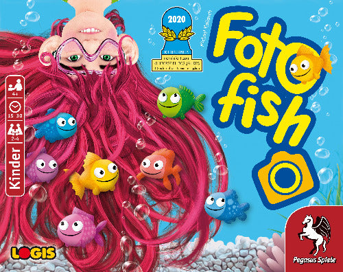 Foto Fish - Nominiertes Reaktions-Spiel für Kinder ab 4 Jahre