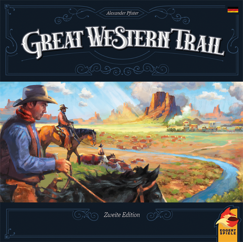 Great Western Trail (2. Edition) - Anspruchsvolles Expertenspiel für Erwachsene
