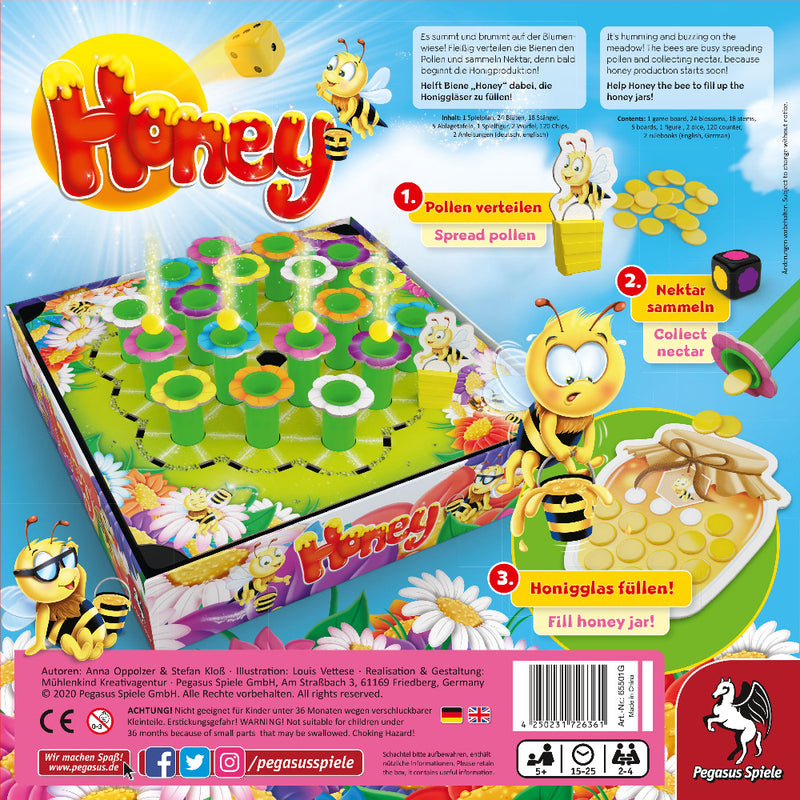 Honey - Zuckersüßes Memospiel für Kinder ab 5 Jahre