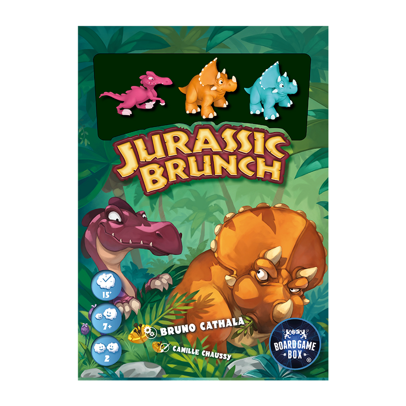 Jurassic Brunch - Abstraktes Dinospiel für Kinder ab 6 Jahre